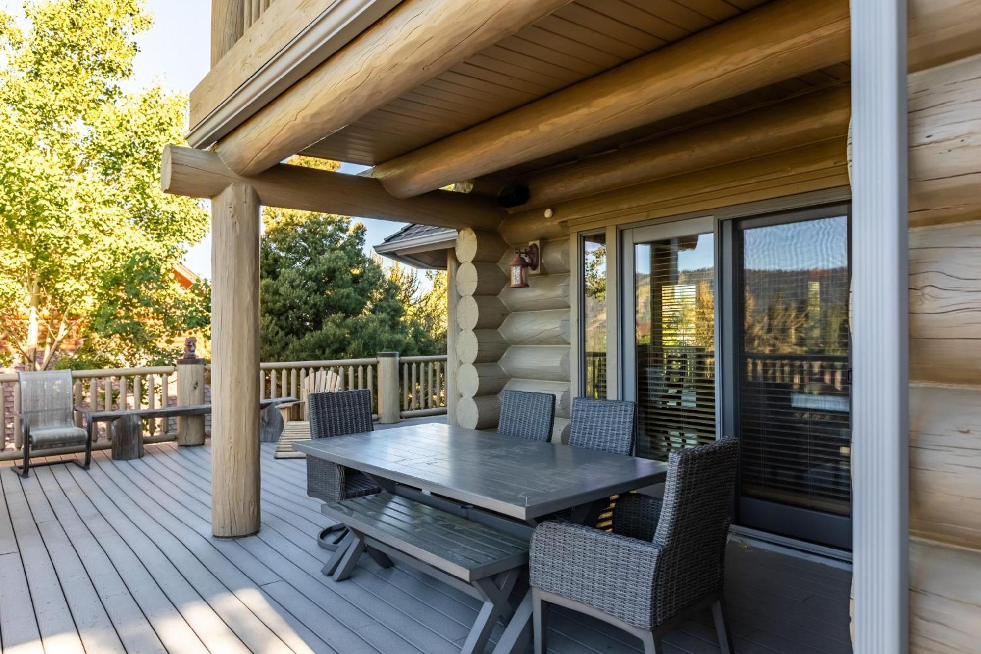 Penticton Lodge By Avantstay Log Cabin Home W Incredible Views Large Patio Hot Tub Big Bear Lake Exterior photo